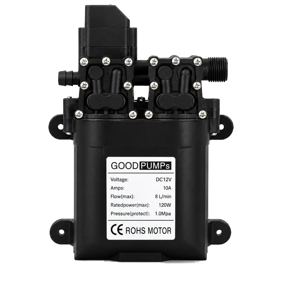 GOODPUMPS Heavy-Duty 12V water pump