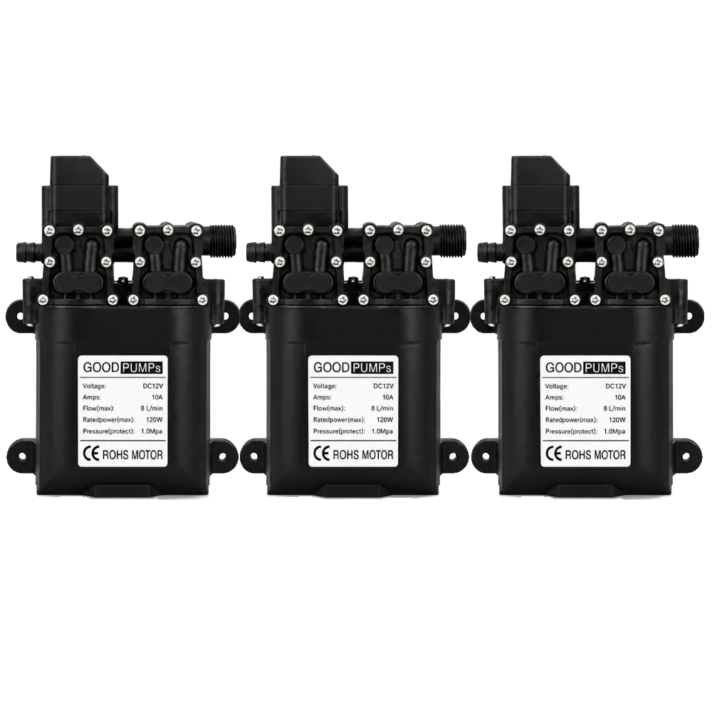 Pack of 3 GOODPUMPS Heavy-Duty pumps